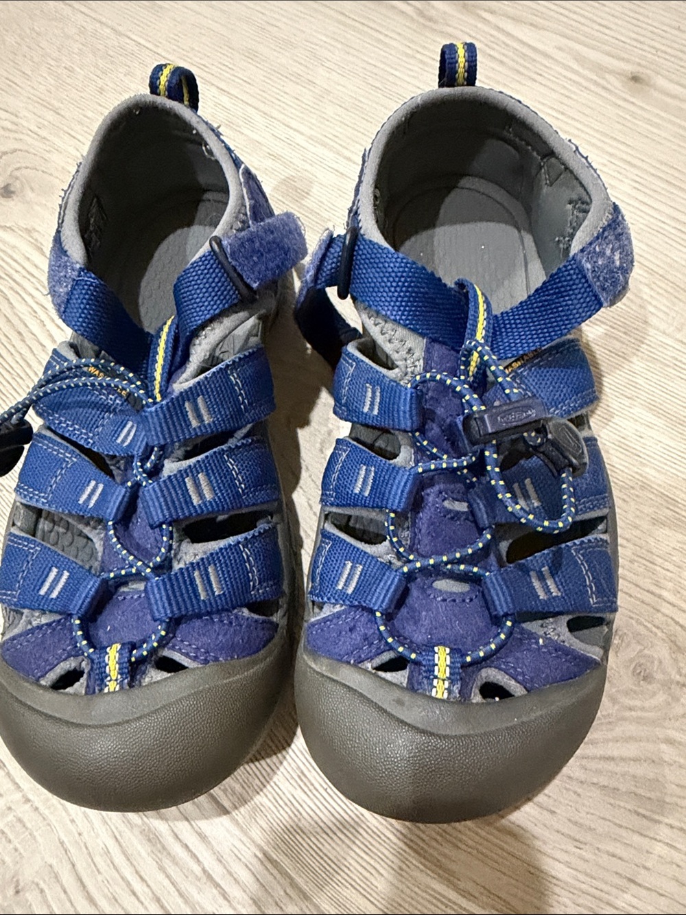 Keen Kids Blue and Gray Closed-Toe Sandals